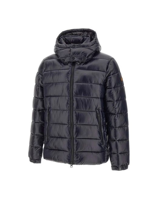 Save The Duck Blue Winter Jackets for men