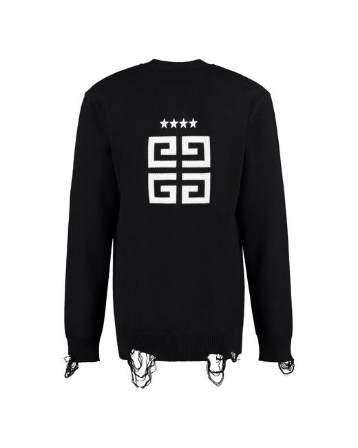 Cardigans Givenchy de hombre de color Black