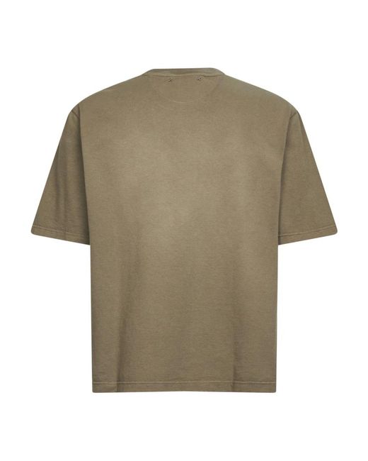 Golden Goose Deluxe Brand Green T-Shirts for men