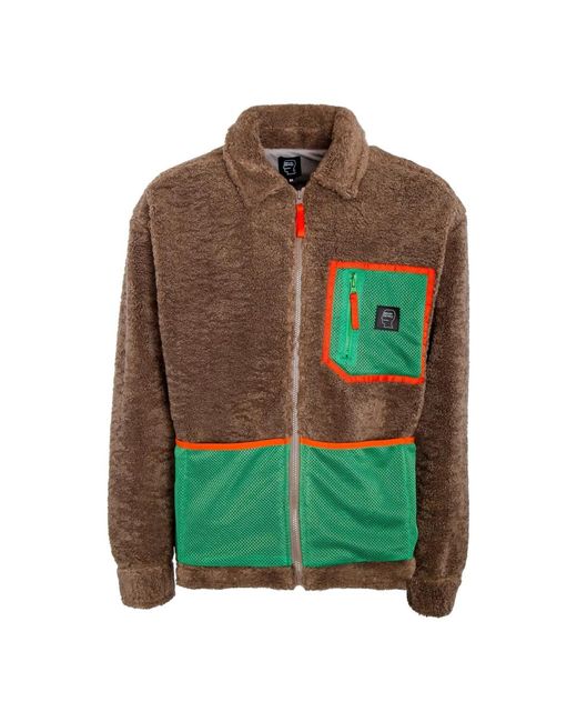 Light Jackets di Brain Dead in Green da Uomo