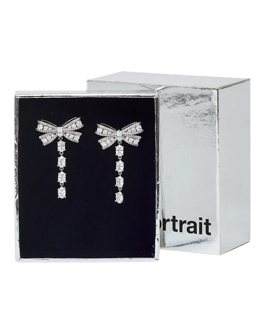 Earrings di Self-Portrait in Blue