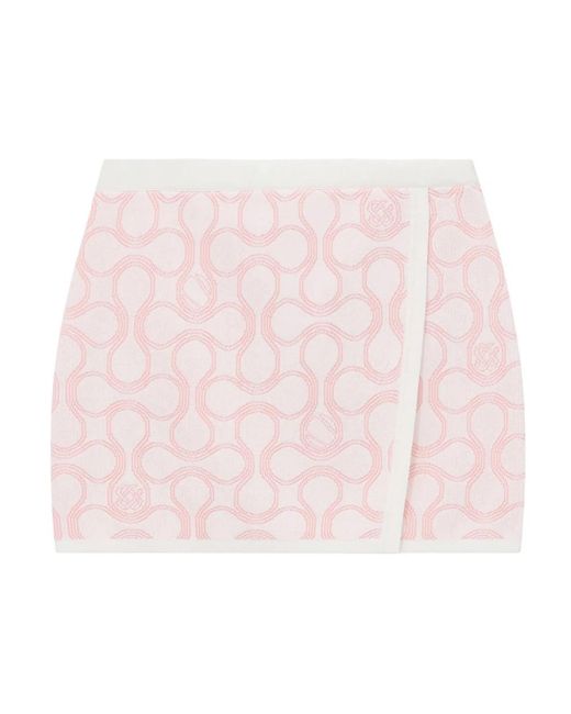 Casablanca Pink Short Skirts