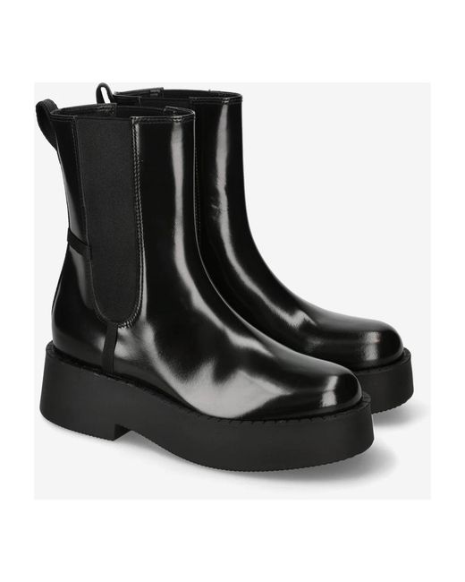 Premiata Black Chelsea Boots