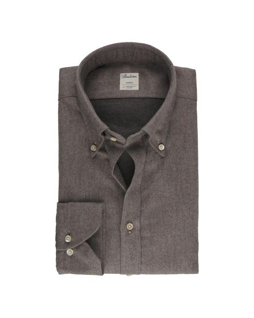 Camicia marrone elegante di Stenstroms in Brown da Uomo