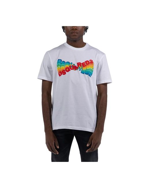 DSquared² T-Shirts in het Gray voor heren
