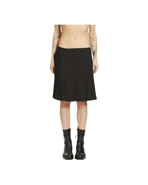 Our Legacy Black Midi Skirts