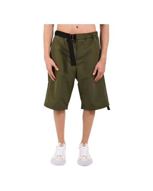 OAMC Peacemaker Belted Shorts in het Green voor heren