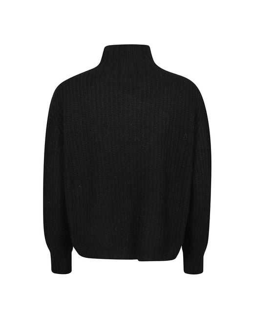 Aragona Turtle Neck Sweater in het Black