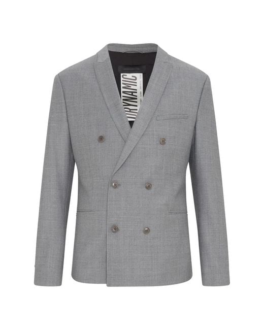 Drykorn Gray Blazers for men