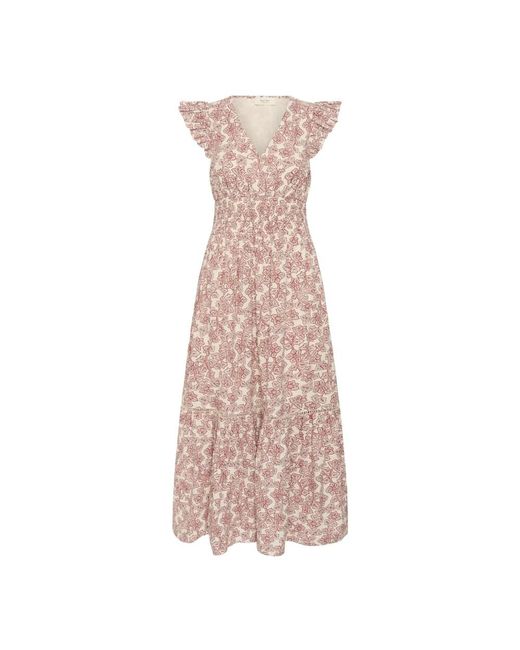 Part Two Pink Maxi-Kleid