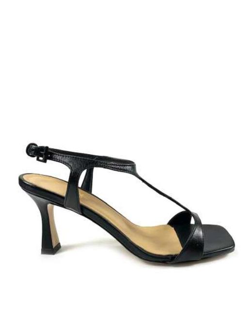 Roberto Festa Black Flat Sandals
