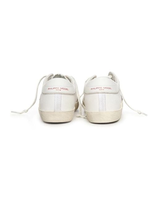 Philippe Model White Sneakers for men