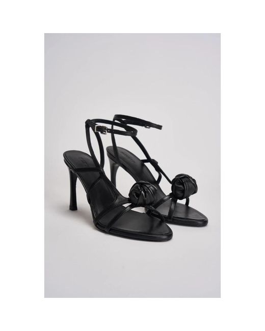 ROTATE BIRGER CHRISTENSEN Black High Heel Sandals