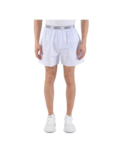 Aries Blue Short Shorts for men