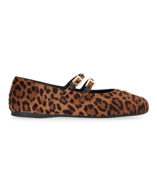 Prada Ballerinas in het Brown