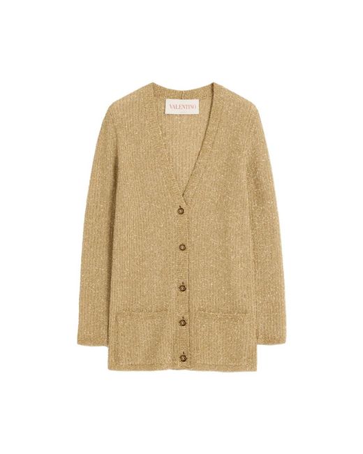 Cardigans Valentino de color Natural