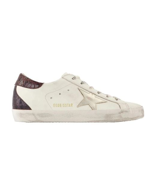 Golden Goose Deluxe Brand White Super Star Sneakers