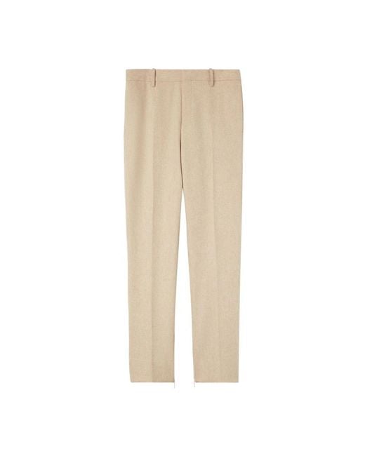 Off-White c/o Virgil Abloh Natural Straight Trousers for men