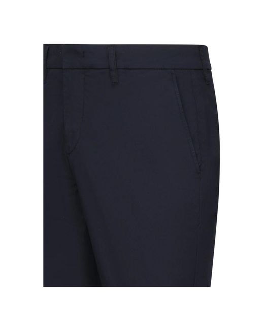 Fay Broeken ,Blauw ,Blauwe Slim Fit Broek in het Blue voor heren