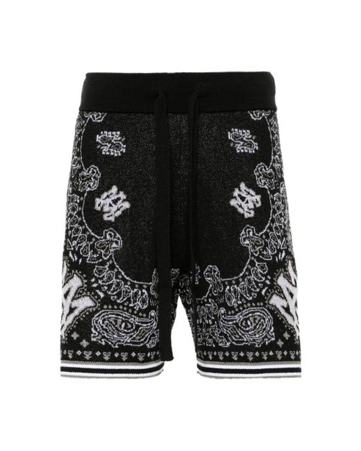Amiri Black Casual Shorts for men