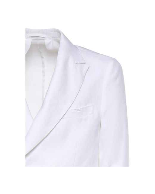 Michael Coal White Blazers for men
