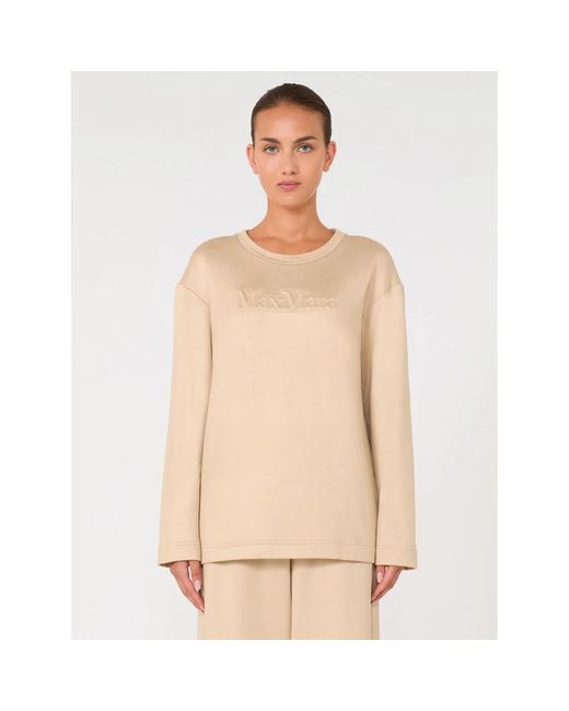 Max Mara Natural Sweatshirts
