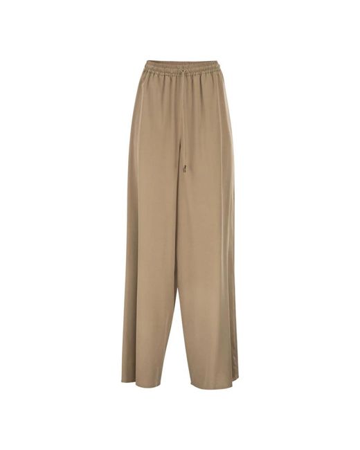Max Mara Natural Wide Trousers