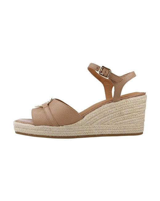 Geox Brown D Panarea Wedge