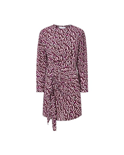 Isabel Marant Purple Short Dresses