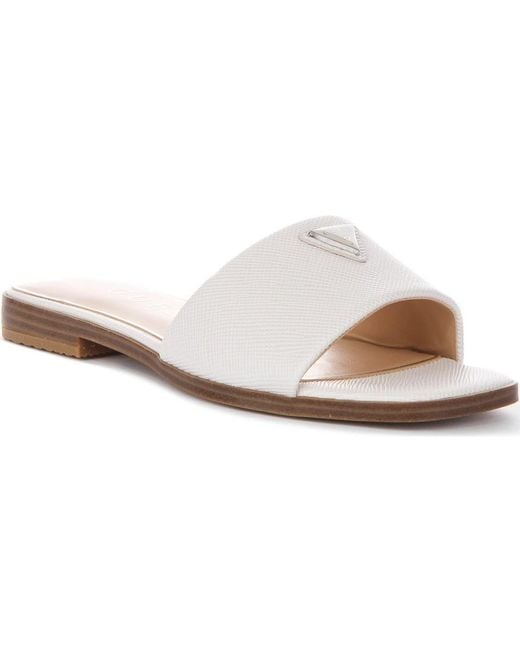 Guess White Sliders