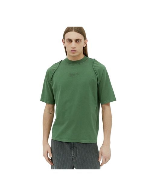 T-camicie di Jacquemus in Green da Uomo