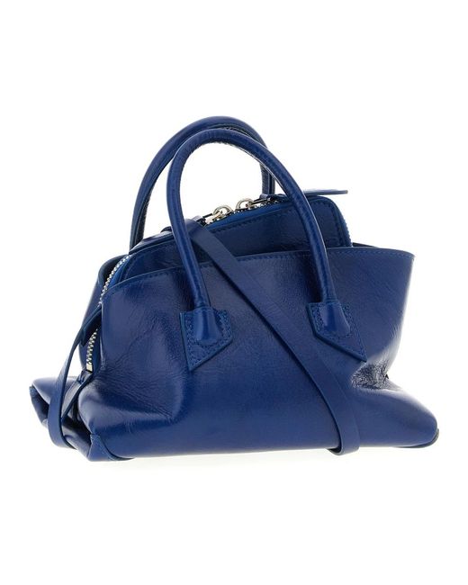 The Attico Blue Handbags