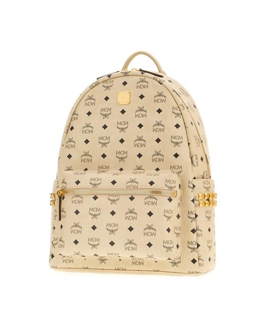 Backpacks MCM de color Natural