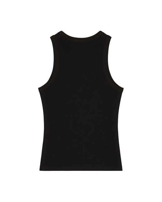 Givenchy Black Sleeveless Tops