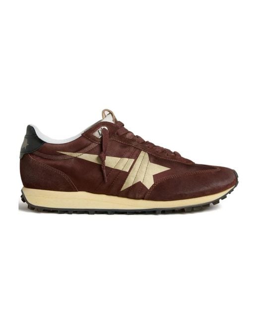 Golden Goose Deluxe Brand Brown Sneakers for men