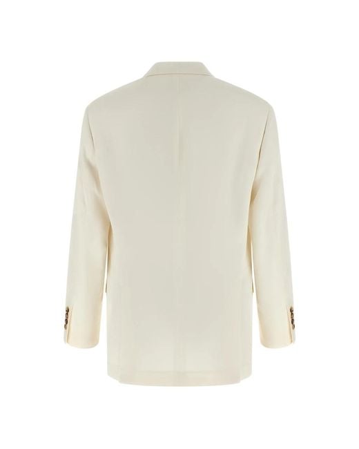 Brunello Cucinelli White Blazers for men