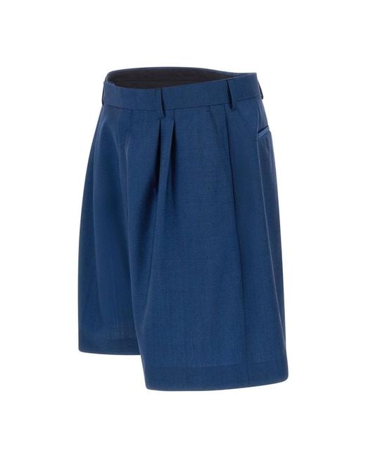 Paul Smith Blue Casual Shorts for men