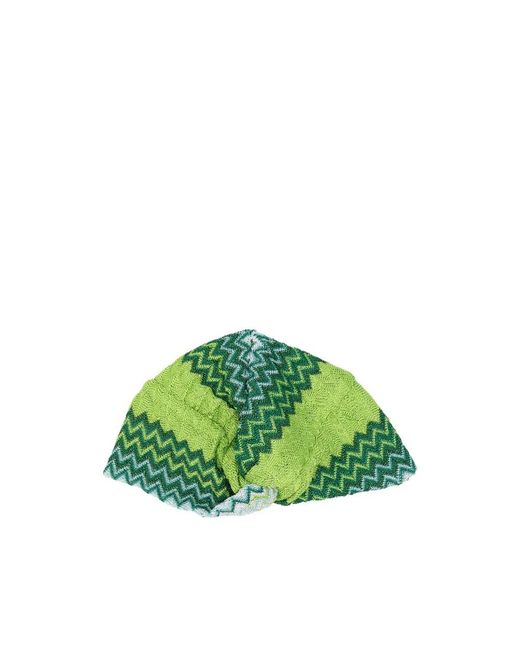 Missoni Green Hats