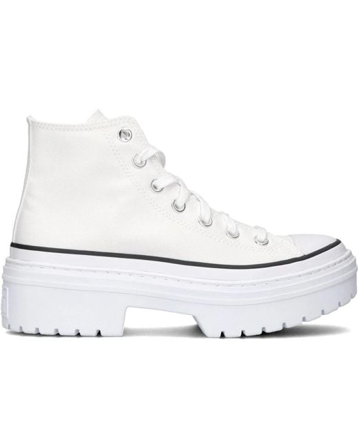 Converse White S Chuck Taylor All Star Lugged Heel Platform