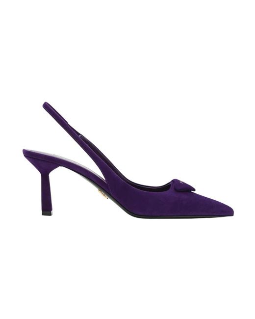 Prada Pumps in het Blue