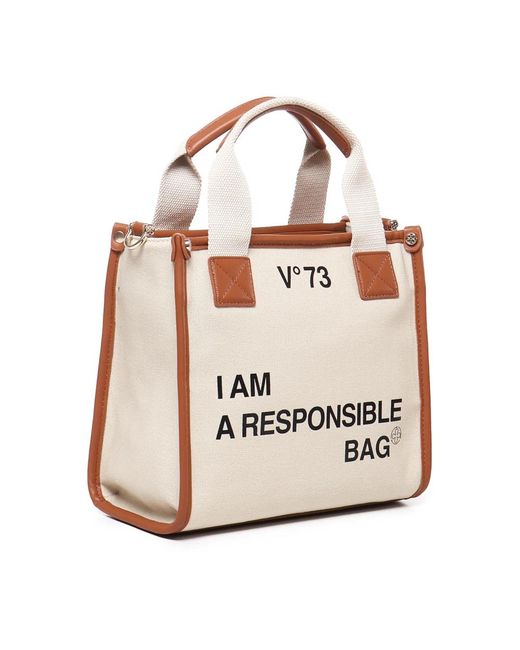 V73 Brown Handbags