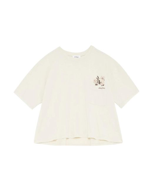 Ottod'Ame T-Shirts in het White