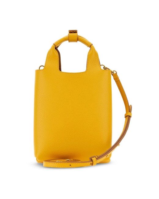 Hogan Yellow H-Bag Mini Tasche