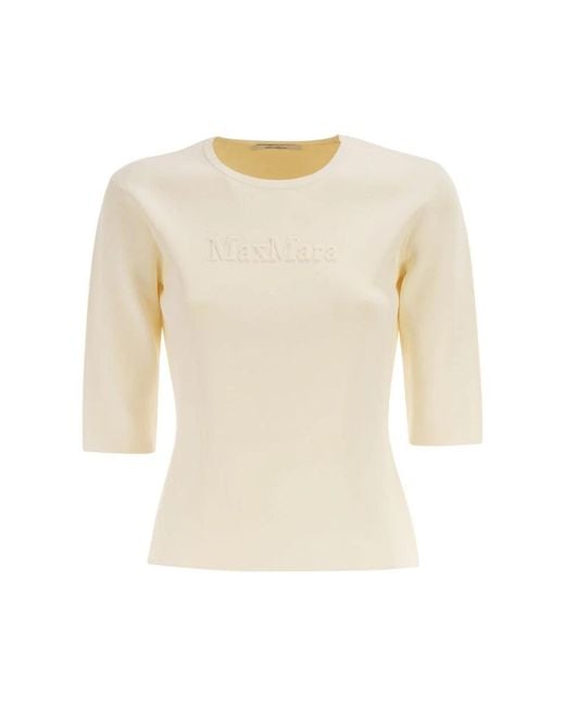 Max Mara Top in het Natural