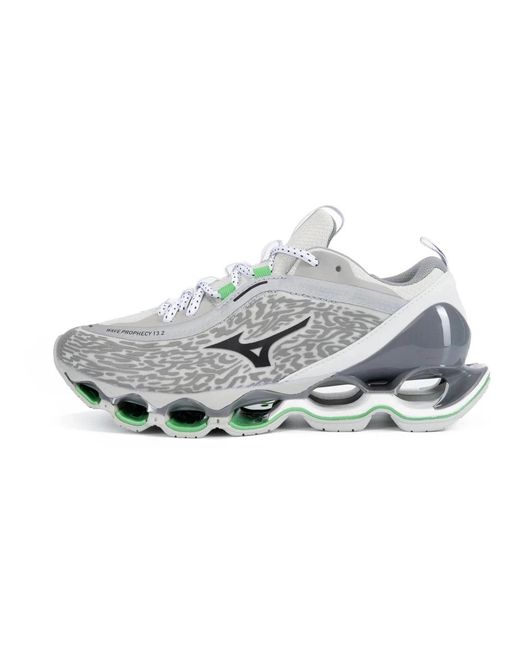 Mizuno Gray Sneakers for men