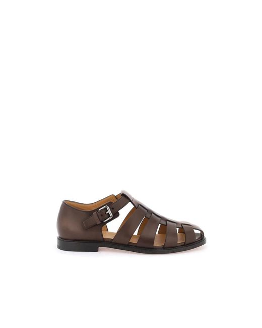 Shoes > sandals > flat sandals Church's pour homme en coloris Brown