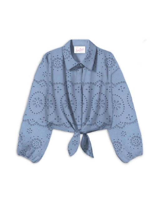 Mc2 Saint Barth Stijlvolle Overhemden Collectie in het Blue