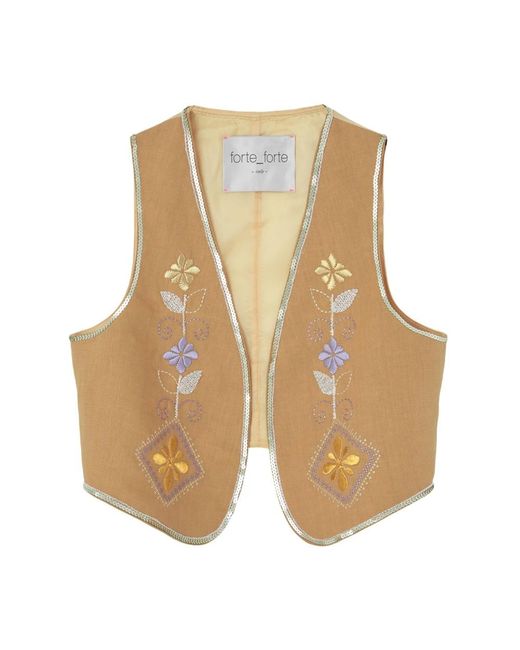 Forte Forte Natural Waistcoats