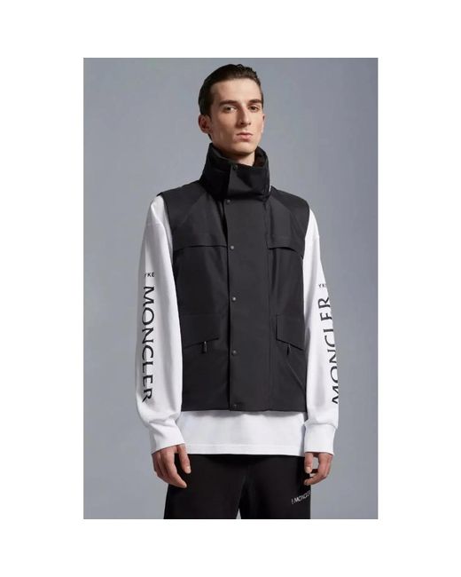 Moncler Vests in het Blue voor heren