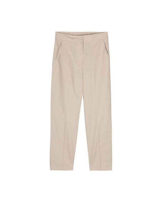 Seventy Natural Cropped Trousers